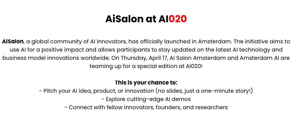AiSalon @ AI020